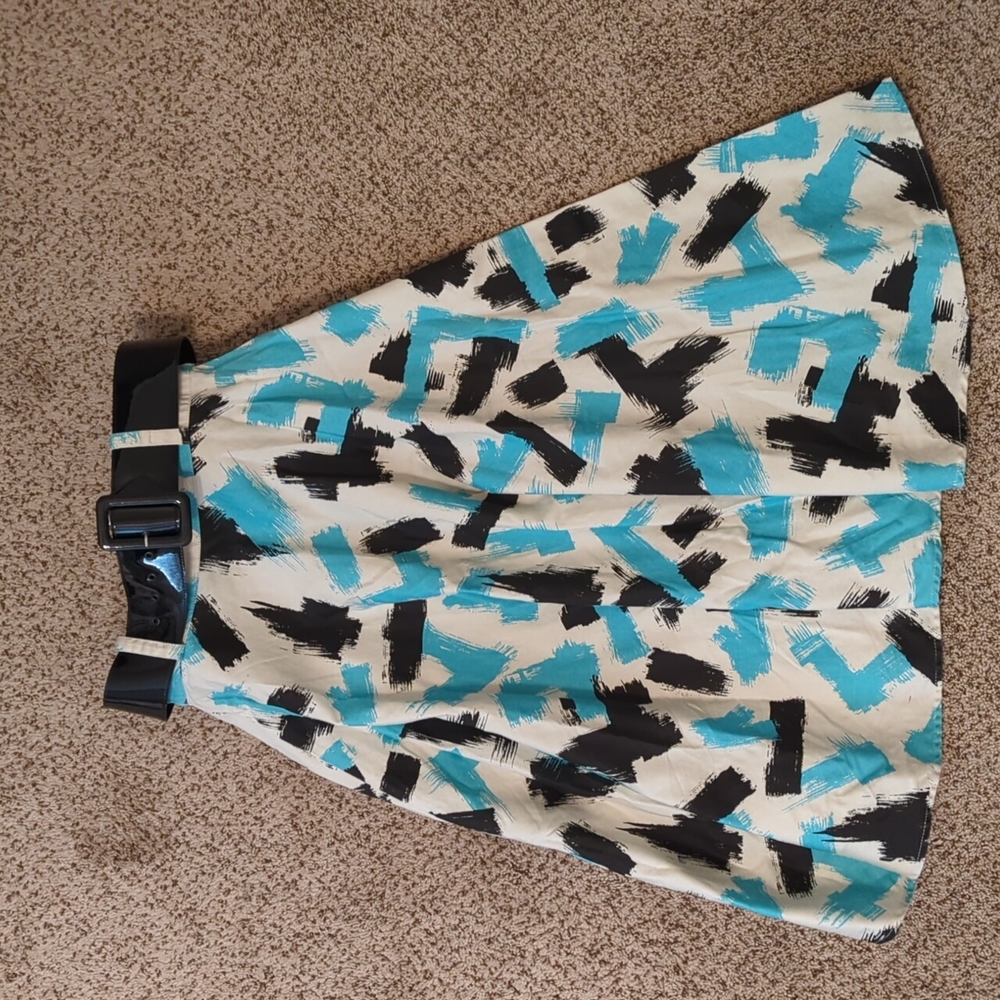 Pinup Couture Brush Stroke Doris Skirt